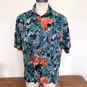 90's Hawaiian Shirt - Size XXL - M.E.Sport